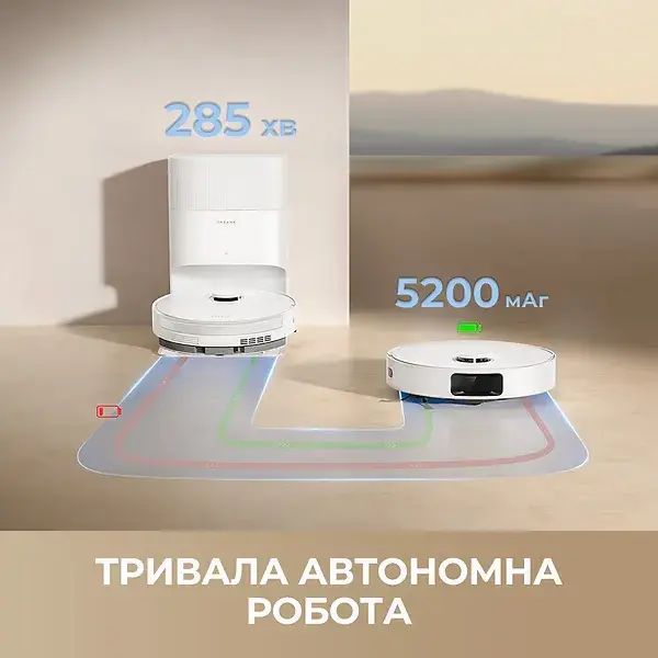 Робот-пилосос Dreame D20 Plus (RLD35GD) - фото - №3