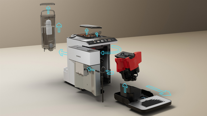 Кавомашина Siemens TP515R02 - фото - №2