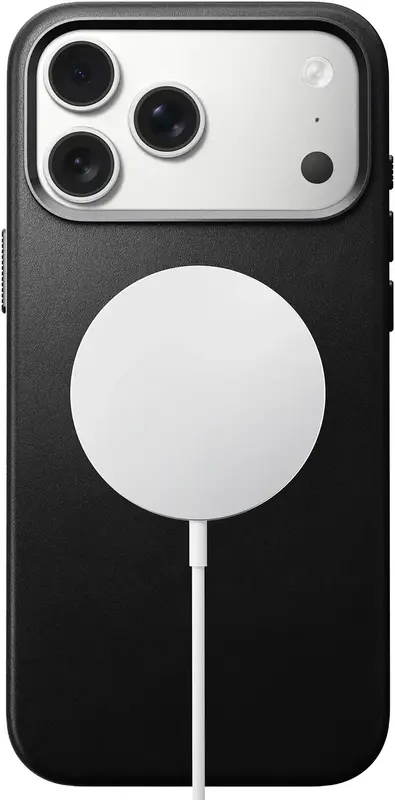 Чехол Nomad Traditional Leather Black for iPhone 17 Pro Max