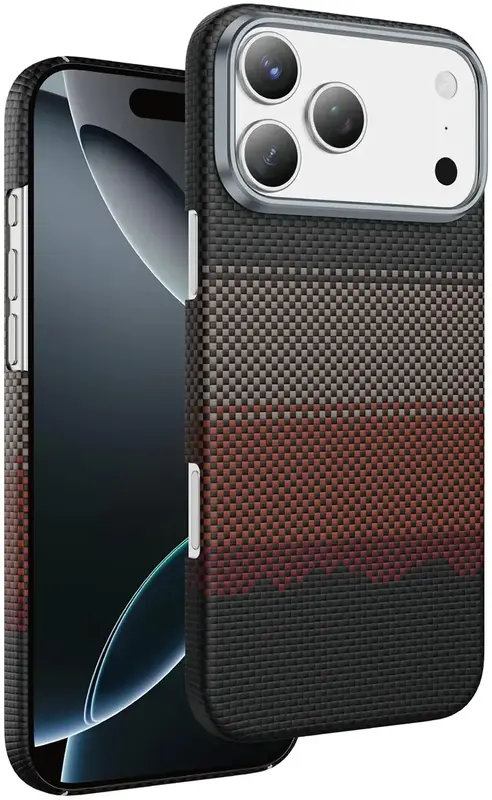 Чехол Keephone KEVLAR SEANOVA MagSafe Case for 17 Pro Max Sunlit (KPKVSE17PMSU) - фото - №0