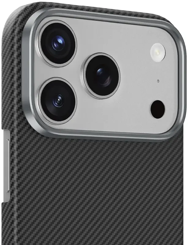 Чохол Keephone KEVLAR SWEDEN MagSafe Case for 17 Pro Max Black (KPKVSN17PMBK) - фото - №2