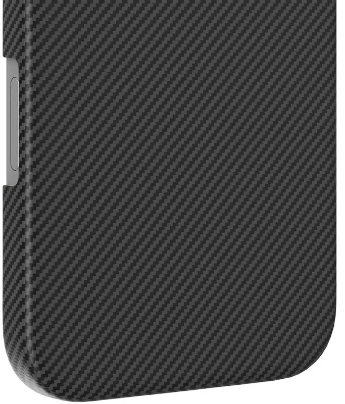 Чохол Keephone KEVLAR SWEDEN MagSafe Case for 17 Pro Max Black (KPKVSN17PMBK) - фото - №3