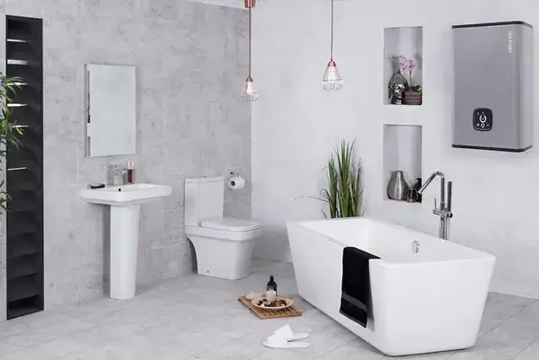 Водонагреватель Atlantic Vertigo Steatite WI-FI 50 ES-MP0402F220-S WD (2250W) silver - фото - №3