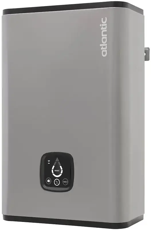 Водонагреватель Atlantic Vertigo Steatite WI-FI 50 ES-MP0402F220-S WD (2250W) silver - фото - №1