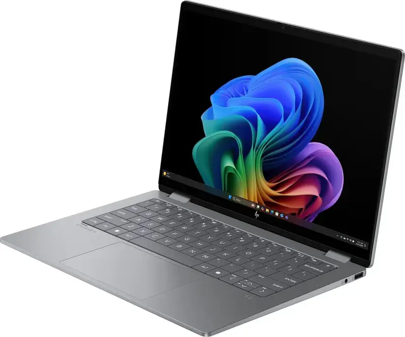 Ноутбук HP OmniBook X Flip 2-in-1 Laptop Next Gen AI 14-fk0001ua Silver (C3US9EA) - фото - №1