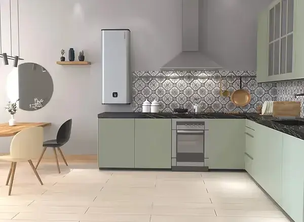 Водонагреватель Atlantic Vertigo Steatite WI-FI 80 ES-MP0652F220-S WD (2250W) silver - фото - №4