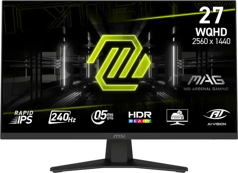 Монітор IPS 27" WQHD (2560 x 1440) MAG 274QF X24 - фото - №0