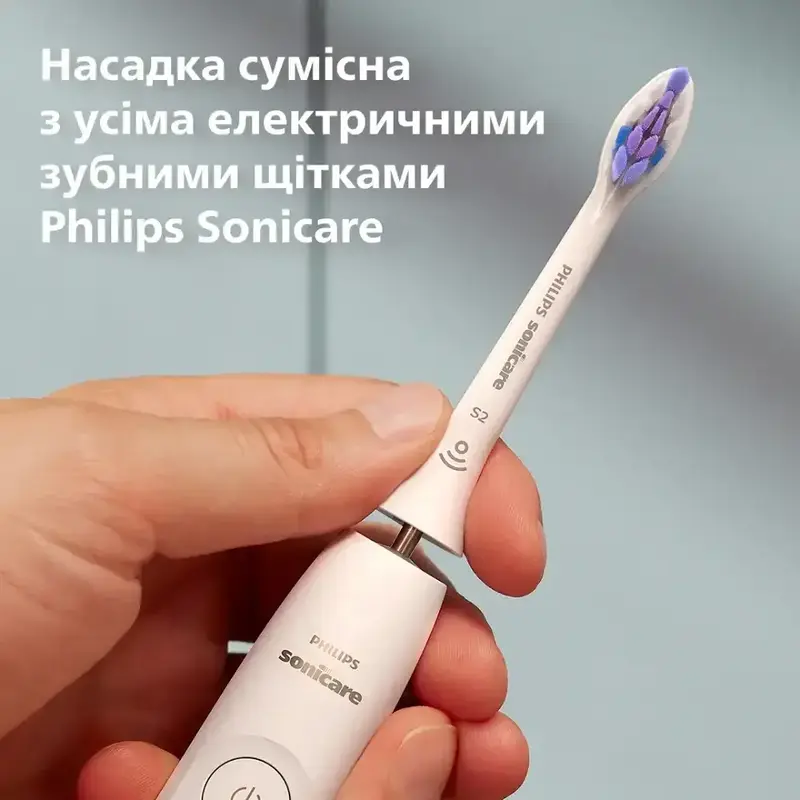 Насадки для зубної щітки PHILIPS Sonicare HX6052/87 Sensitive - фото - №3