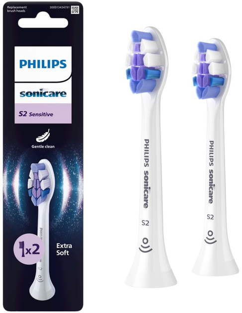 Насадки для зубної щітки PHILIPS Sonicare HX6052/87 Sensitive - фото - №0