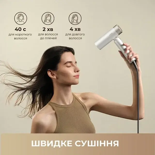 Фен MOVA Flip10 White - фото - №3