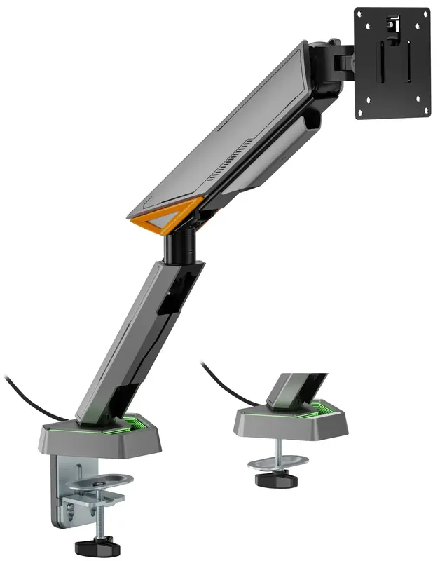 Настільне кріплення для монітора GamePro MAG201G 17-45" 2-16 кг Gray - фото - №0