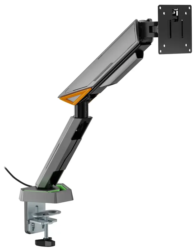 Настільне кріплення для монітора GamePro MAG201G 17-45" 2-16 кг Gray - фото - №5