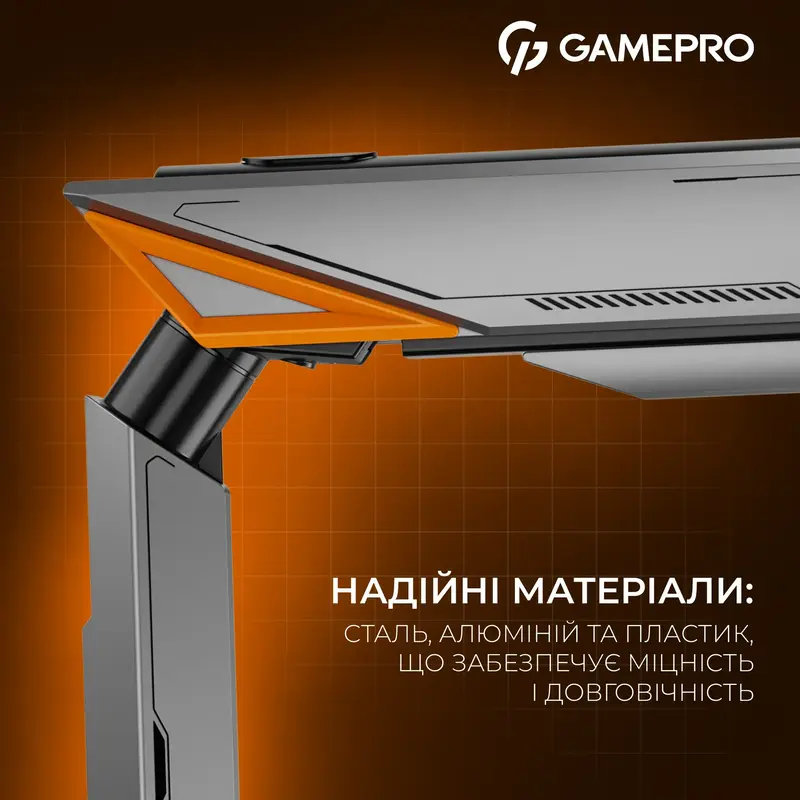 Настільне кріплення для монітора GamePro MAG201G 17-45" 2-16 кг Gray - фото - №15
