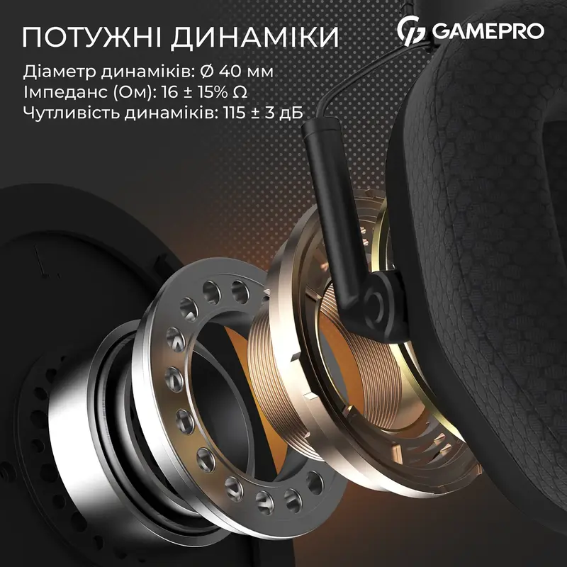 Гарнітура ігрова Gamepro Genesis Mercury Pro (HSW120B) 3-Mode - фото - №12