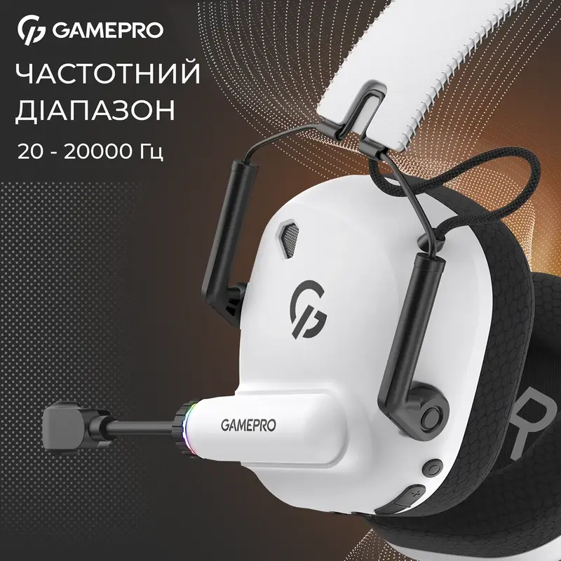 Гарнітура ігрова Gamepro Genesis Mercury Pro (HSW120W) 3-Mode - фото - №14