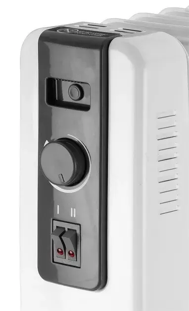 Масляний радіатор Neo Tools, 20м2, 1500Вт, мех. упр-ння, 7 секцій, білий - фото - №4