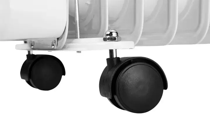 Масляний радіатор Neo Tools, 20м2, 1500Вт, мех. упр-ння, 7 секцій, білий - фото - №2