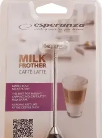 Спiнювач для молока ESPERANZA Milk Frother Black, обмінна гарантія, EKF001K - фото - №2
