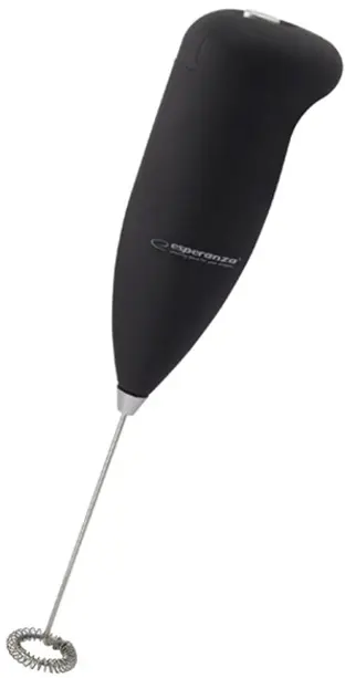 Спiнювач для молока ESPERANZA Milk Frother Black, обмінна гарантія, EKF001K - фото - №0