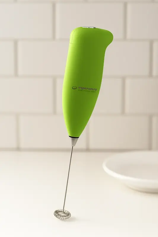 Спiнювач для молока ESPERANZA Milk Frother Green, обмінна гарантія, EKF001G - фото - №3