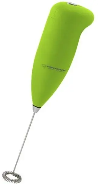 Спiнювач для молока ESPERANZA Milk Frother Green, обмінна гарантія, EKF001G - фото - №4