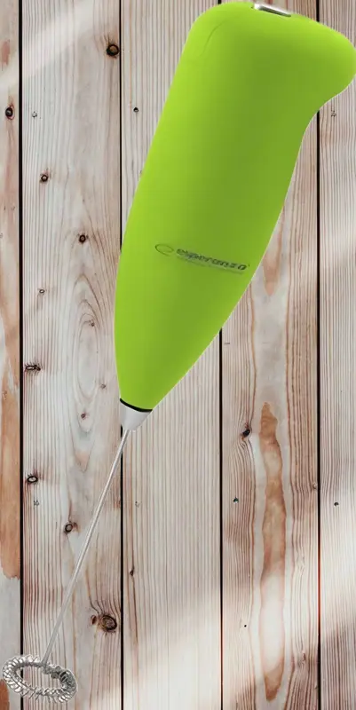 Спiнювач для молока ESPERANZA Milk Frother Green, обмінна гарантія, EKF001G - фото - №2