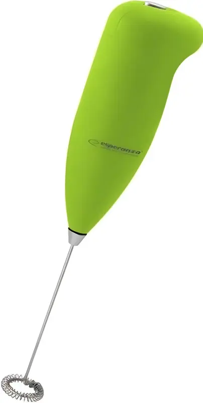 Спiнювач для молока ESPERANZA Milk Frother Green, обмінна гарантія, EKF001G - фото - №0