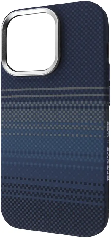 Чохол Proove Gleam Case with Magnetic Ring iPhone 13 Pro (blue stripes) - фото - №1
