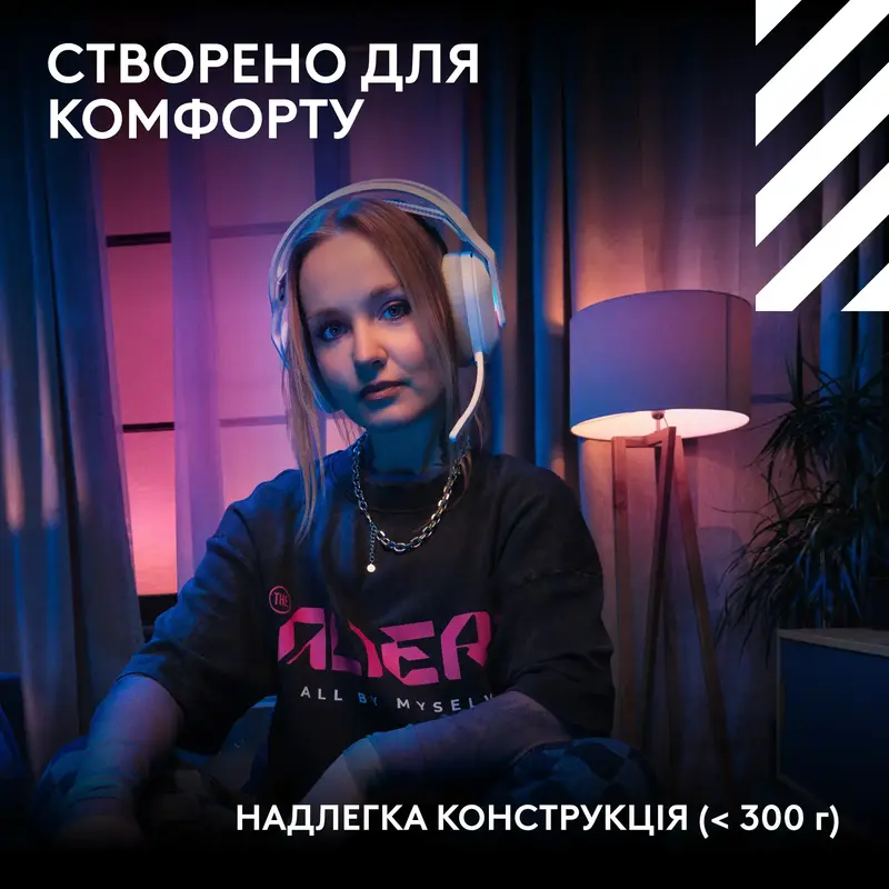 Ігрова гарнітура Logitech G ASTRO A20 X LIGHTSPEED WHITE - фото - №2