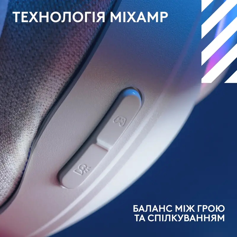 Ігрова гарнітура Logitech G ASTRO A20 X LIGHTSPEED WHITE - фото - №6