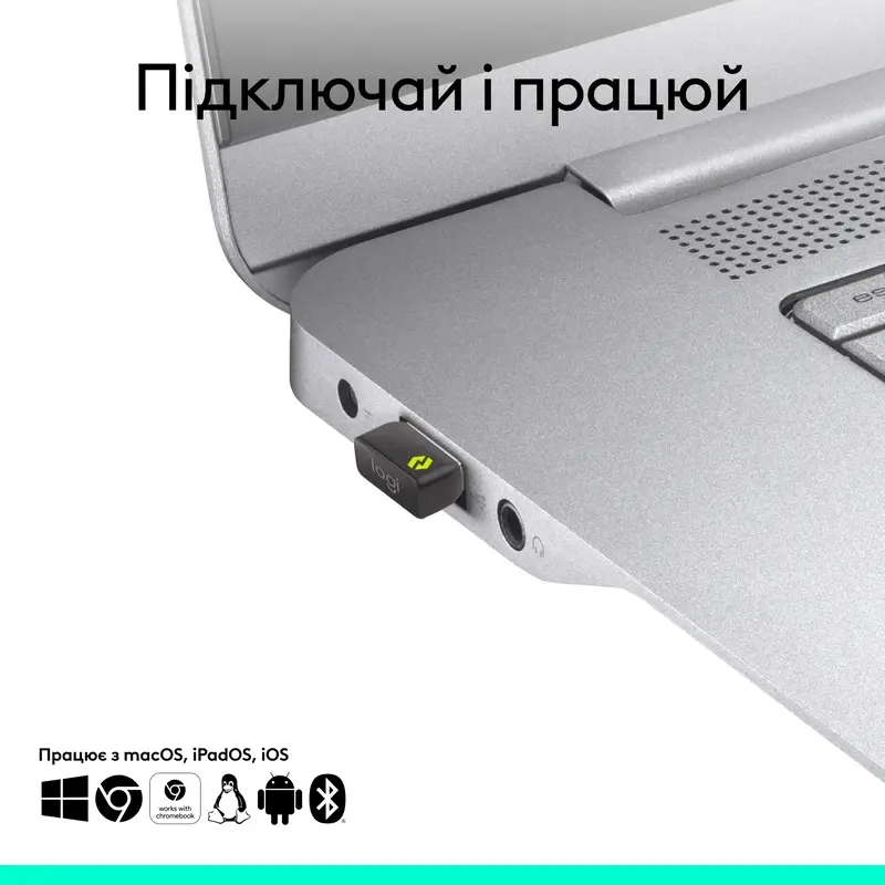 USB-адаптер LOGITECH BOLT USB-C RECEIVER - фото - №3