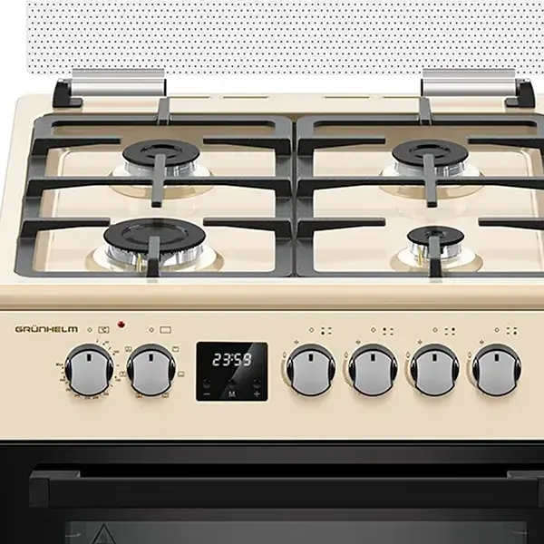 Плита комбинированная Grunhelm FD661234BE - фото - №2