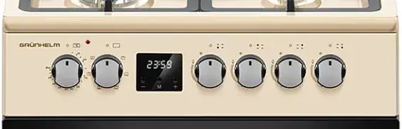 Плита комбинированная Grunhelm FD661234BE - фото - №4
