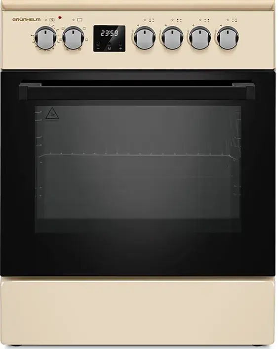 Плита комбинированная Grunhelm FD661234BE - фото - №3