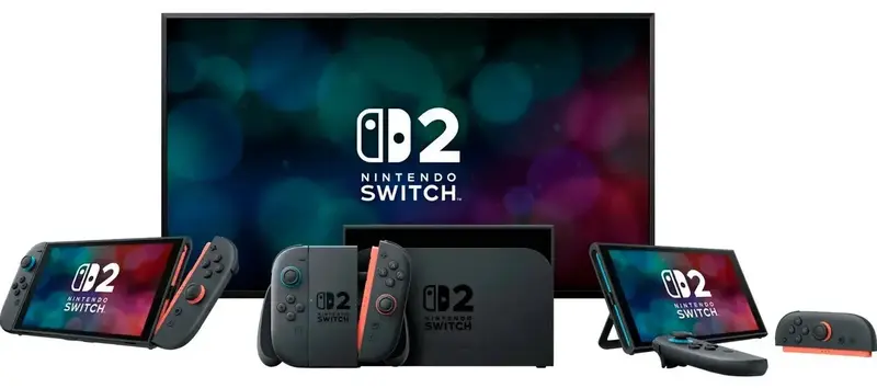 Игровая консоль Nintendo Switch 2 Console Mario Kart World Bundle - фото - №4
