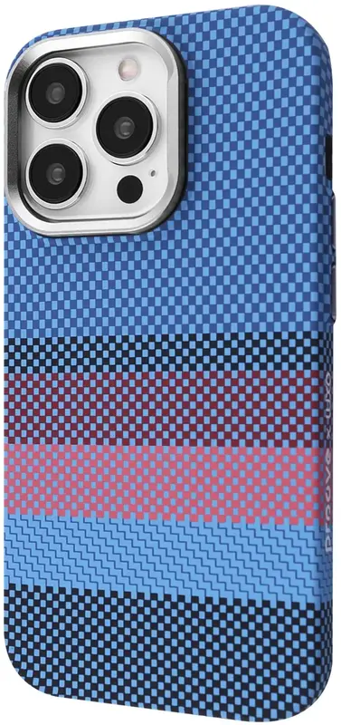 Чохол Proove Gleam Case with Magnetic Ring iPhone 15 Pro (blue border) - фото - №0