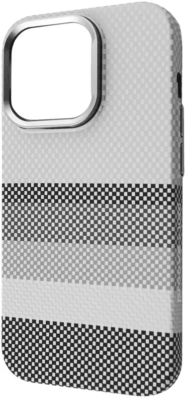 Чохол Proove Gleam Case with Magnetic Ring iPhone 15 Pro (white borders) - фото - №1