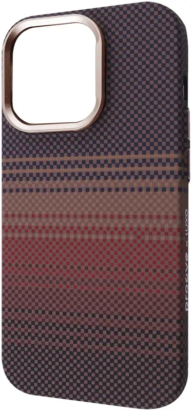 Чохол Proove Gleam Case with Magnetic Ring iPhone 15 Pro (gold stripes) - фото - №1