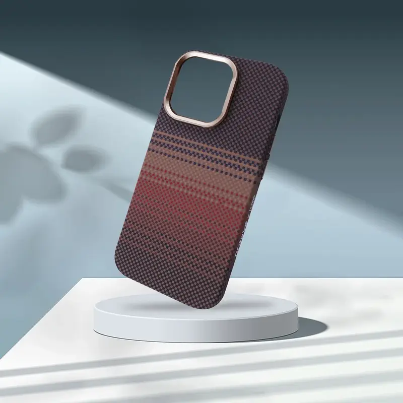 Чохол Proove Gleam Case with Magnetic Ring iPhone 15 Pro (gold stripes) - фото - №4