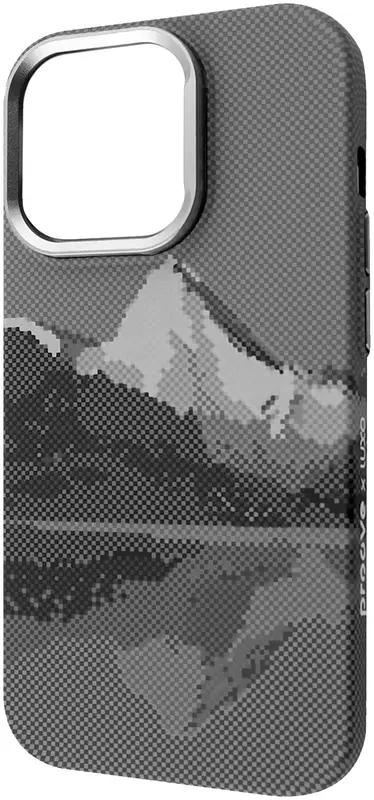 Чохол Proove Gleam Case with Magnetic Ring iPhone 15 Pro (silver peak) - фото - №1