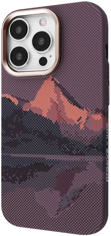 Чохол Proove Gleam Case with Magnetic Ring iPhone 15 Pro (gold peak) - фото - №0