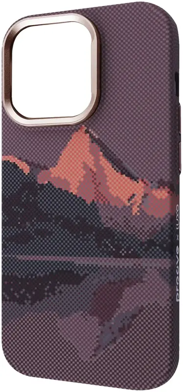 Чохол Proove Gleam Case with Magnetic Ring iPhone 15 Pro (gold peak) - фото - №1