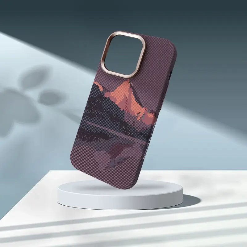 Чохол Proove Gleam Case with Magnetic Ring iPhone 15 Pro (gold peak) - фото - №3