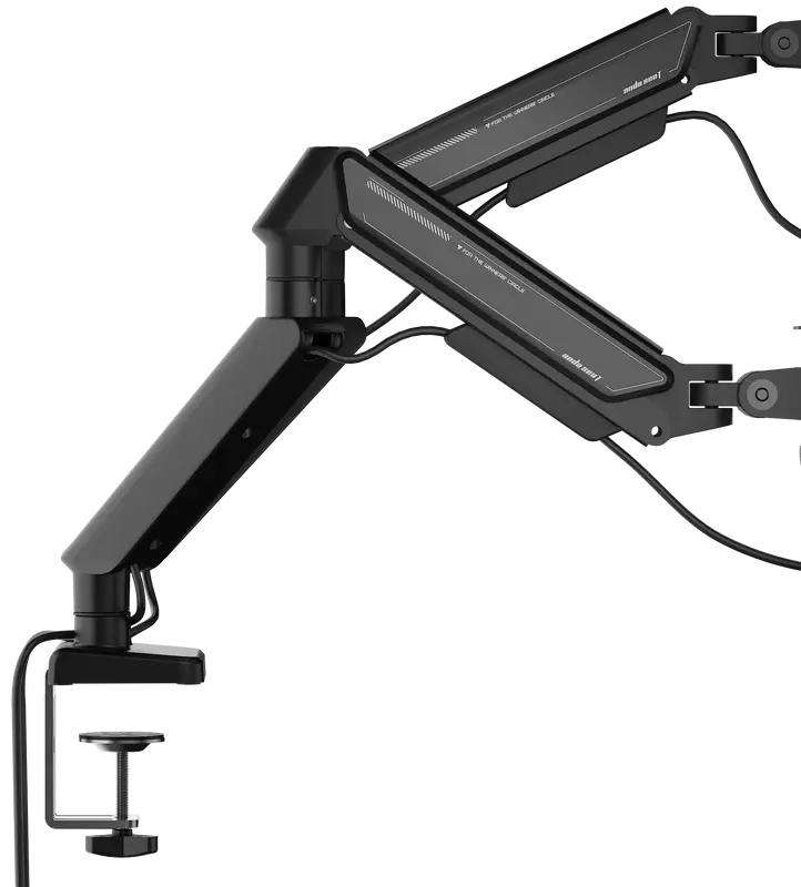 Настольное крепление для монитора Anda Seat Stealth II Duo 17''-32'' Black - фото - №8