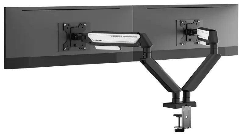 Настільне кріплення для монітора Anda Seat Stealth II Duo 17'“-32”' Black & White - фото - №6