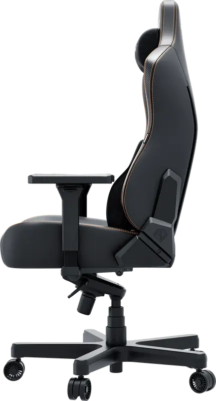Ігрове крісло Anda Seat Kaiser 3E XL Black PVC - фото - №5