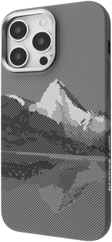 Чохол Proove Gleam Case with Magnetic Ring iPhone 15 Pro Max (silver peak) - фото - №0