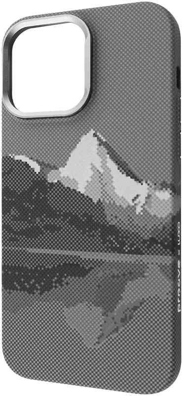 Чохол Proove Gleam Case with Magnetic Ring iPhone 15 Pro Max (silver peak) - фото - №1