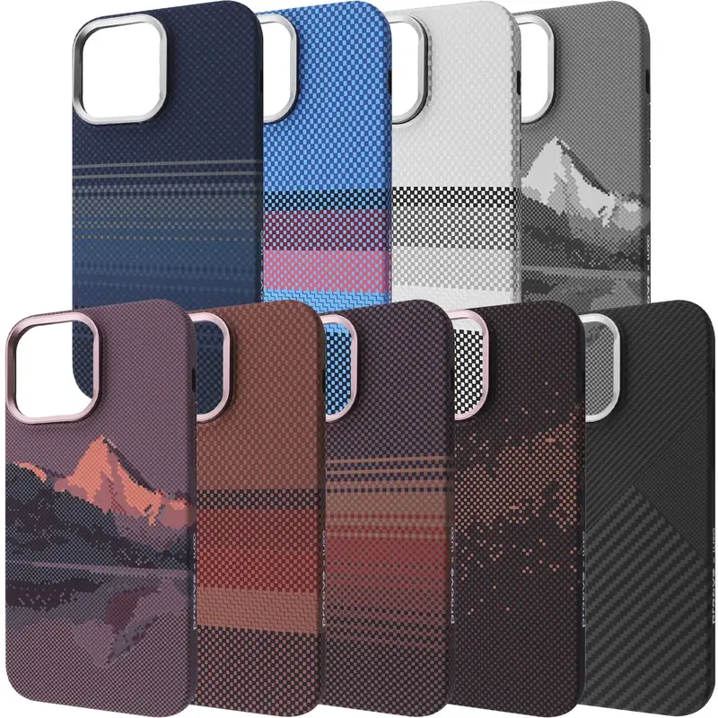 Чохол Proove Gleam Case with Magnetic Ring iPhone 15 Pro Max (silver peak) - фото - №4