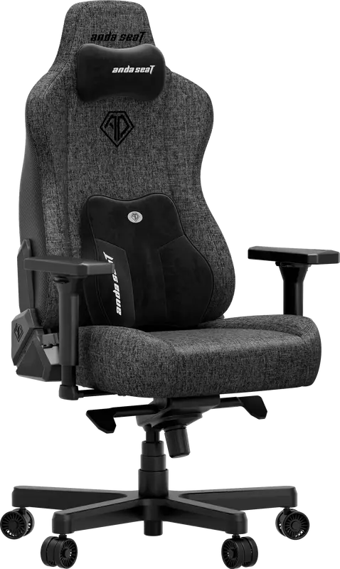 Ігрове крісло Anda Seat Kaiser 3E XL Dark Grey Fabric - фото - №1